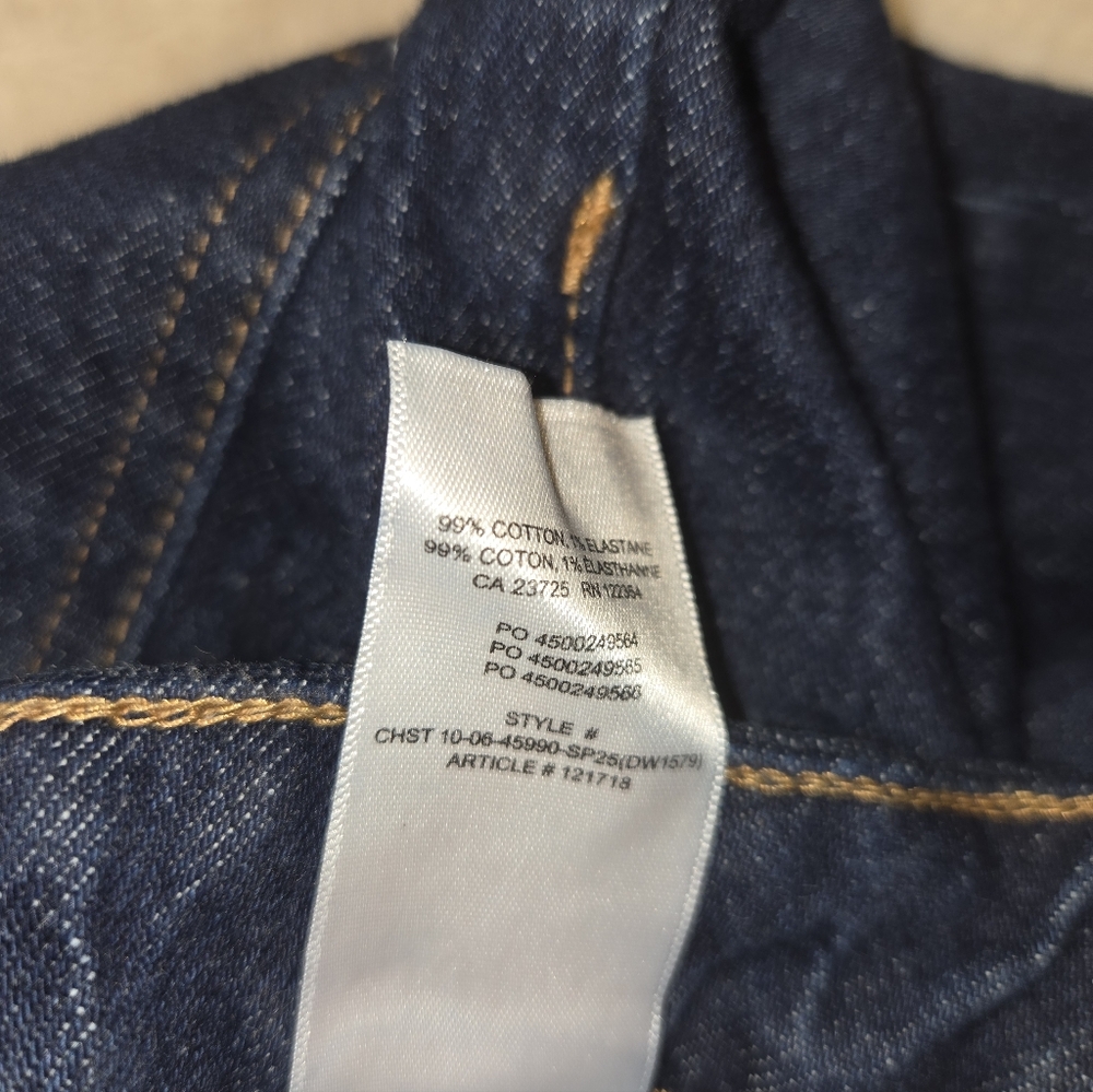 Denim Forum The Remy [Size 26] Dark Wide Leg Jean By Aritzia - Picture 4 of 11